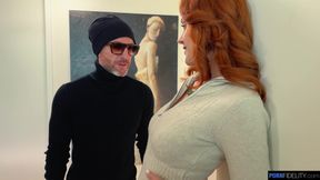 Polish Redhead Cherry Candle Creampied