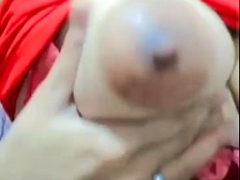 Great Big Boobs On Masturbating Redhead