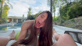 my pov with petite babe megan marx 👀😈