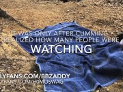 Jerking for daddy on the nude beach - full unedited version on onlyfans/bbzaddy