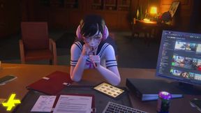 Dva Will Do Anything for a Better Grade (Literally)