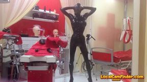 Kylie's Latex Webcam Show: BDSM Fun in the Studio