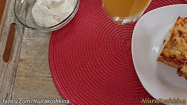 Pregnant Housewife Gives Husband Hot Breakfast In Bed Before His Work(FULL VIDEO)