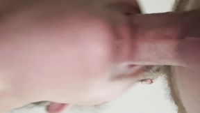Sloppy and Squirty Slut Used by her Sir