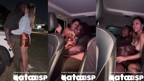 levei o negao bbc embora do pagode, aprontei no estacionamento e depois no carro