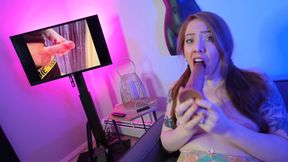 Pigtail Masturbation Session - Tupac's Creamy Big Dick