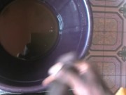 MORNING PISS AT THE BALCONY