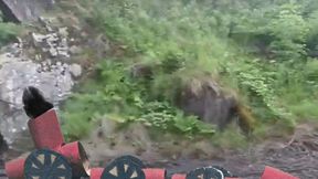 Tiny Train Traveling Through Teenie Town 1080