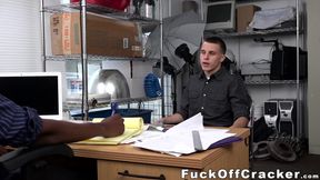Straight redneck receives raw BBC for money