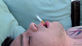 A smokers sticky self facial