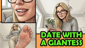 [Story] Immersive POV Beautiful Blonde Giantess Date Ends with You as Her Dinner