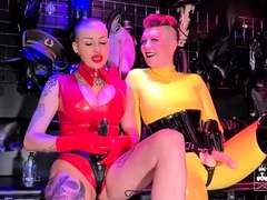 Lady Valeska - Latex Dommes Ride their Gimps