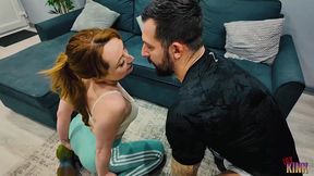 horny milf gym slut seduces & fucks personal trainer