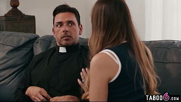 Priest caught with MILF in stepson's dirty magazine