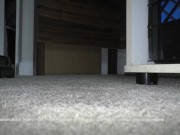 amaninheels | Giant Crossdresser | Unaware Black Patent Flats (teaser)