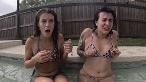 Poolside Sneezing with Mia and Nathalia 1080p