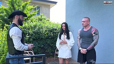 Shy Eva Tender Gets Her Ass and Pussy Destroyed in Hard Double Penetration on the Porn Set! BTS Dirty Talk!