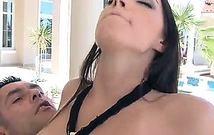 Hot brunette felicia kiss goes for the intense anal ride