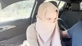 First Dogging In France. My Muslim Hijab Wifes First Fuck With A Stranger