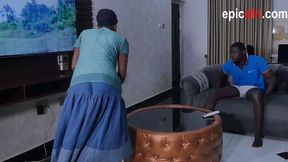 My House Maid Cleans My Dick Whenever She Is Cleaning the House