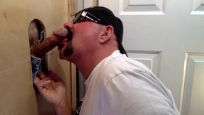 Businessman Needs Gloryhole Deep Throat BJ