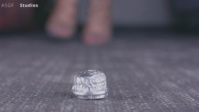 PUNY Space travelers land on GIANT PLANET! Latina MILF wipes out their fleet under her cork heels! GIANTESS CRUSH! copy