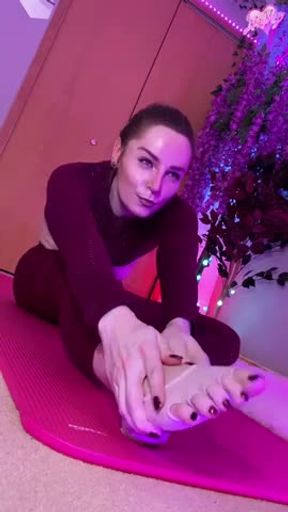 A Trans woman work out