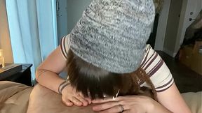 After School Sloppy Deepthroat Practice