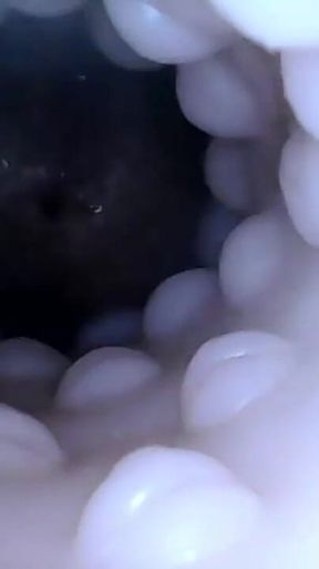 Internal closeup fucktoy