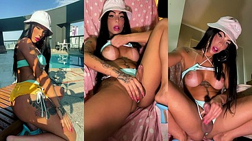 Ts Vanessa Rafaella - Sunny day and Cum