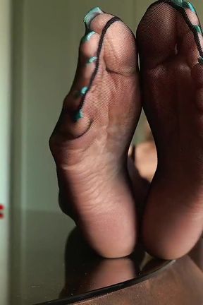 Nylon Teasing