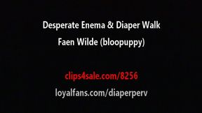 Diaper Lover Audio Faen Wilde Diapers you for enema walk