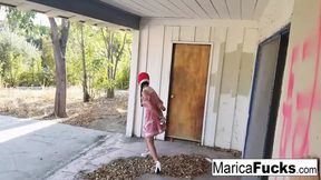 Marica Hase the house jacker enjoys BBC from Chris Cock&#x1F32D;!