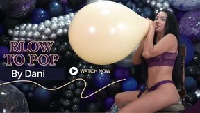 Dani Blow to Pop Marfim Unique 16" - 4K