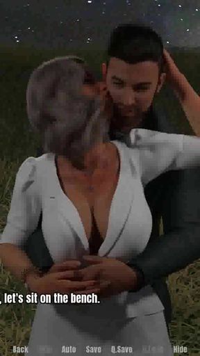 Stunning moment from "Grandma's House: Sexy Mature MILF On Romantic Date - Ep57"