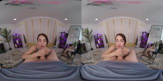Maddy May's Cute Brunette VR Passion in Petite Heat