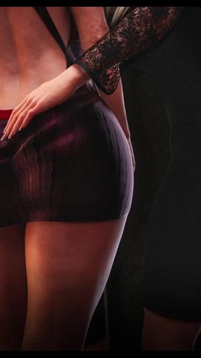 Horny Stepson Watches Stepmom Try On Sexy Clothes in The Dressing Room - The Synthetic 08 By Carbon   Clip 3