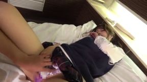 Kansai Gal Meets Busty Beauty: Shy Cowgirl's Homecoming Delight with Enko F-Cup Charm