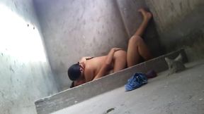 Bathroom Sex with Neighbour Boyfriend