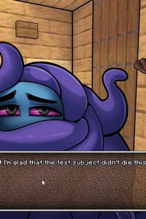 Hornycraft milking big boobs furry animation