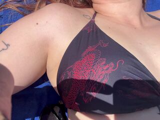 Teasing StepBro in Aquapark- extasy