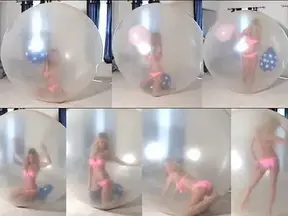 Alexis Climb in Balloons Popping
