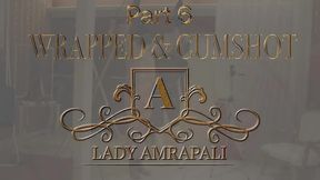 Part 6 WRAPPED & CUMSHOT  Total lenghts 3:26 minutes Cum Douple Penetration Latexglove Glove Foilwrap Bondagefoil Foil Bondage Wrapping Torture Fucked BreathControl Gagged Analfuck Handjob Analdildo Bdsm Slave LADY AMRAPALI Herrin Mistress Domina