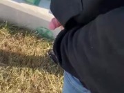 Public sword fight