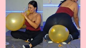 Sit to pop y blow to pop