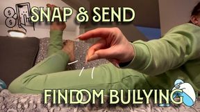 Snap and Send: Findom Bullying