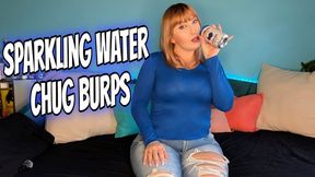 Sparkling Water Chug Burps