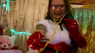 Smoking Latex Femdom Nurse POV SPH Sissy Humiliating Facesitting Pussy Fingering JOI