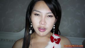 Christmas Frottage Pleasure From Ladyboy Tou