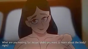 Alya Battles Lust While Yuki Gets Pounded by Giant Carton Dick